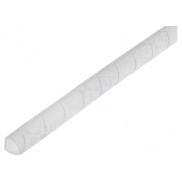 Înfășurare Spirală Polietilenă Naturală 10-100mm | Electronic-mag.ro | Componente Electronice