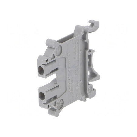 Conector de Șine Gri 0,2-4mm2 2 Borne | Electronic-mag.ro | Componente Electronice