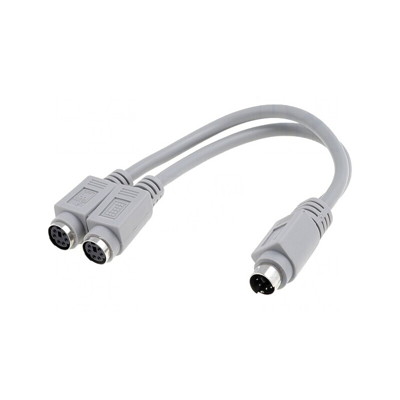 Cablu Dublu PS/2 0,15m | Electronic-mag.ro | Componente Electronice Cablu Dublu PS/2 0,15m | Electronic-mag.ro | Componente Electronice