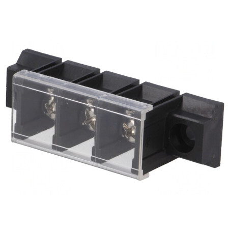 Regletă de conexiuni cu şurub 6mm2 750V 41A | Electronic-mag.ro | Componente Electronice