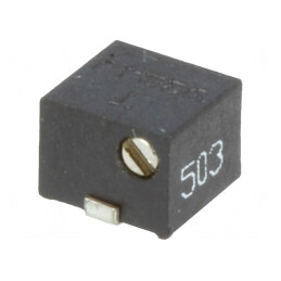 Potentiometru Multiturn 50kΩ SMD | Electronic-mag.ro | Componente Electronice