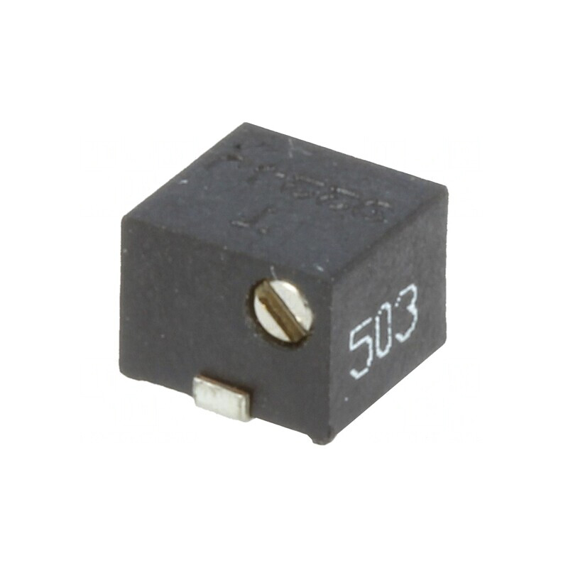 Potentiometru Multiturn 50kΩ SMD | Electronic-mag.ro | Componente Electronice