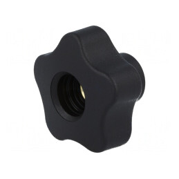 Buton Reglare Ø 40mm Filet M8 18mm H 27mm | Electronic-mag.ro | Componente Electronice