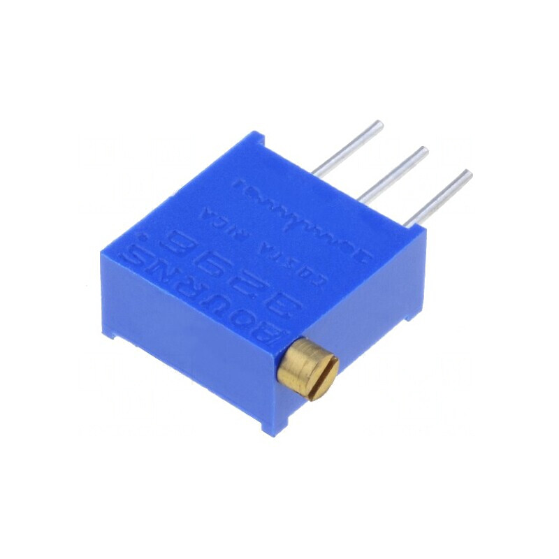 Potentiometru Multitura 20kΩ 500mW THT ±10% | Electronic-mag.ro | Componente Electronice