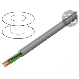 Cablu BiT LiYY 6x0,75mm2 neecranat 300V Cu Litat Gri | Electronic-mag.ro | Componente Electronice