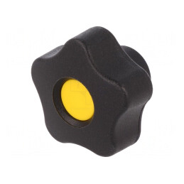 Buton Reglabil Ø32mm M5 12mm H23mm | Electronic-mag.ro | Componente Electronice