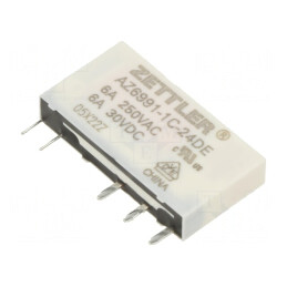 Releu Electromagnetic SPDT 24VDC 8A PCB | Electronic-mag.ro | Componente Electronice