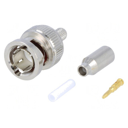 Mufă BNC Tată Drept 93Ω RG179 RGB Video Kabel 2.8mm | Electronic-mag.ro | Componente Electronice