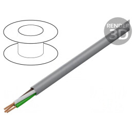 Cablu de Control chainflex CF130.UL PVC Gri 3G0,5mm2 | Electronic-mag.ro | Componente Electronice