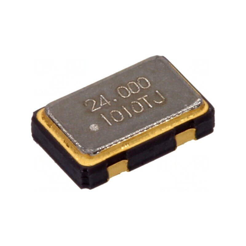 Generator de cuarț 24MHz SMD 3,3V | Electronic-mag.ro | Componente Electronice Generator de cuarț 24MHz SMD 3,3V | Electronic-mag.ro | Componente Electronice