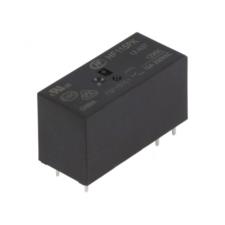Releu Electromagnetic SPST-NO 12VDC 16A | Electronic-mag.ro | Componente Electronice