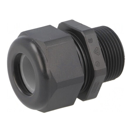 Garnitură etanșare filet alungit M25 IP68 neagră | Electronic-mag.ro | Componente Electronice