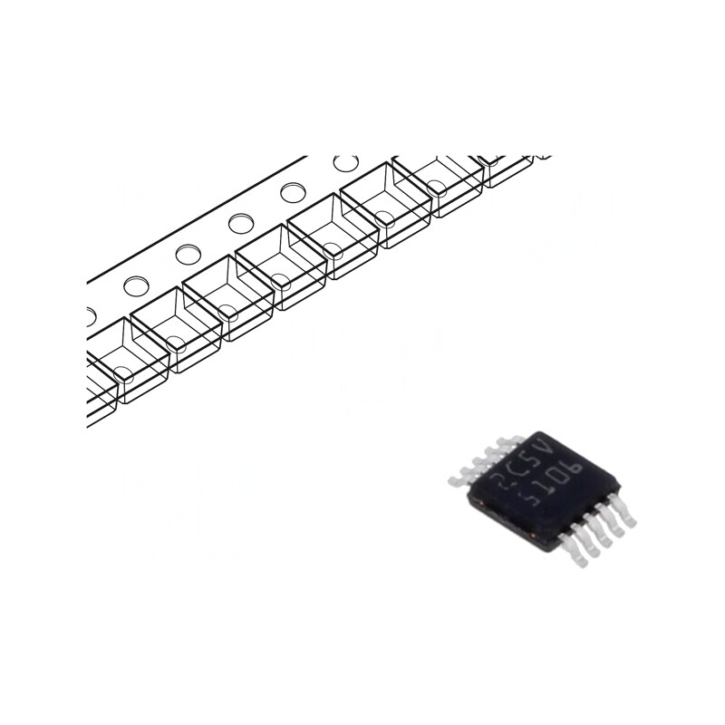 Driver High/Low-Side Controller pentru MOSFET, 2 Canale, VSSOP10 | Electronic-mag.ro | Componente Electronice