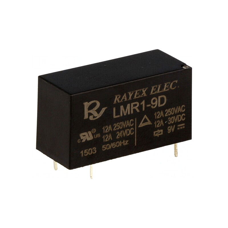 Releu Electromagnetic SPDT 9VDC 12A 250VAC PCB | Electronic-mag.ro | Componente Electronice Releu Electromagnetic SPDT 9VDC 12A 250VAC PCB | Electronic-mag.ro | Componente Electronice