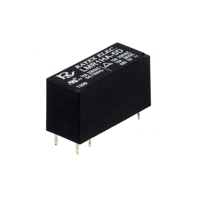 Releu Electromagnetic 5VDC 16A 250V SPST-NO | Electronic-mag.ro | Componente Electronice