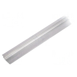 Profil Aluminiu Încastrat LED Natural 1m GROOVE10 | Electronic-mag.ro | Componente Electronice