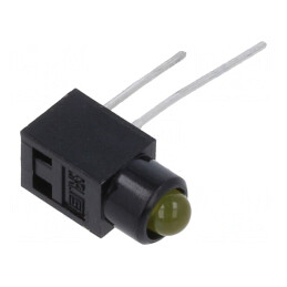 LED galben 3mm 30mA cu lentilă galbenă | Electronic-mag.ro | Componente Electronice