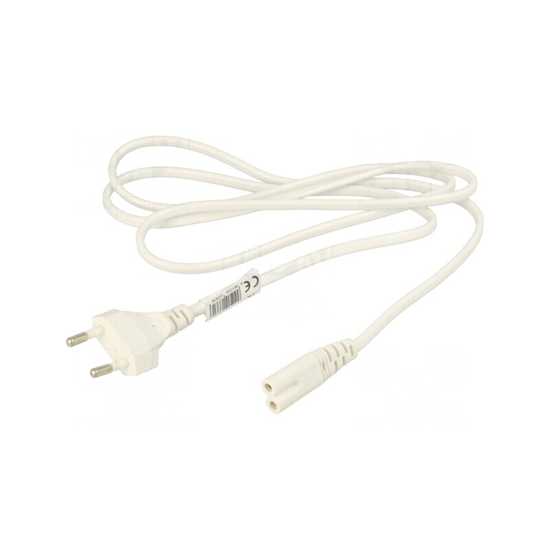 Cablu Alimentare 1.5m Negru 2x0.5mm2 CEE 7/16 la IEC C7 | Electronic-mag.ro | Componente Electronice Cablu Alimentare 1.5m Negru 2x0.5mm2 CEE 7/16 la IEC C7 | Electronic-mag.ro | Componente Electronice