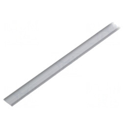 Profil aluminiu LED 1m montaj suprafață natural FIX12 | Electronic-mag.ro | Componente Electronice