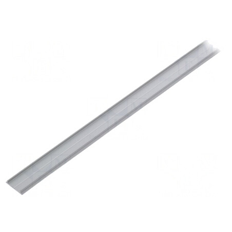 Profil aluminiu LED 1m montaj suprafață natural FIX12 | Electronic-mag.ro | Componente Electronice