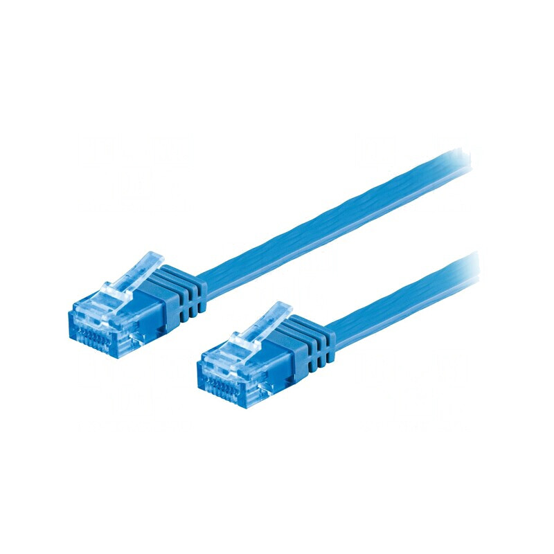 Patch Cord Ethernet U/UTP Cat6a 1m Albastru | Electronic-mag.ro | Componente Electronice Patch Cord Ethernet U/UTP Cat6a 1m Albastru | Electronic-mag.ro | Componente Electronice
