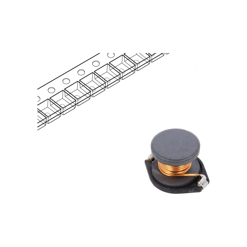 Inductor SMD Ferită 15uH 7,85A 34mΩ ±20% 18,7x15,2x12mm | Electronic-mag.ro | Componente Electronice