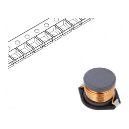 Inductor ferită SMD 150uH 2,87A 200mΩ ±20%