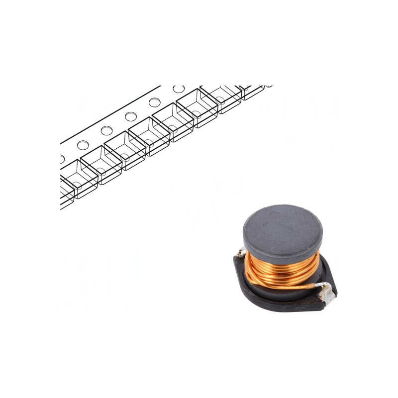 Inductor SMD 82uH 3,95A 104mΩ ±20% | Electronic-mag.ro | Componente Electronice