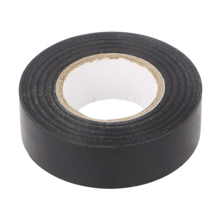 Bandă Electroizolantă Neagră 19mm x 20m | Electronic-mag.ro | Componente Electronice