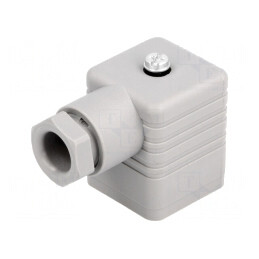 Conector cu Valvă Mufă Format A 18mm Mamă 3-PIN 90° | Electronic-mag.ro | Componente Electronice