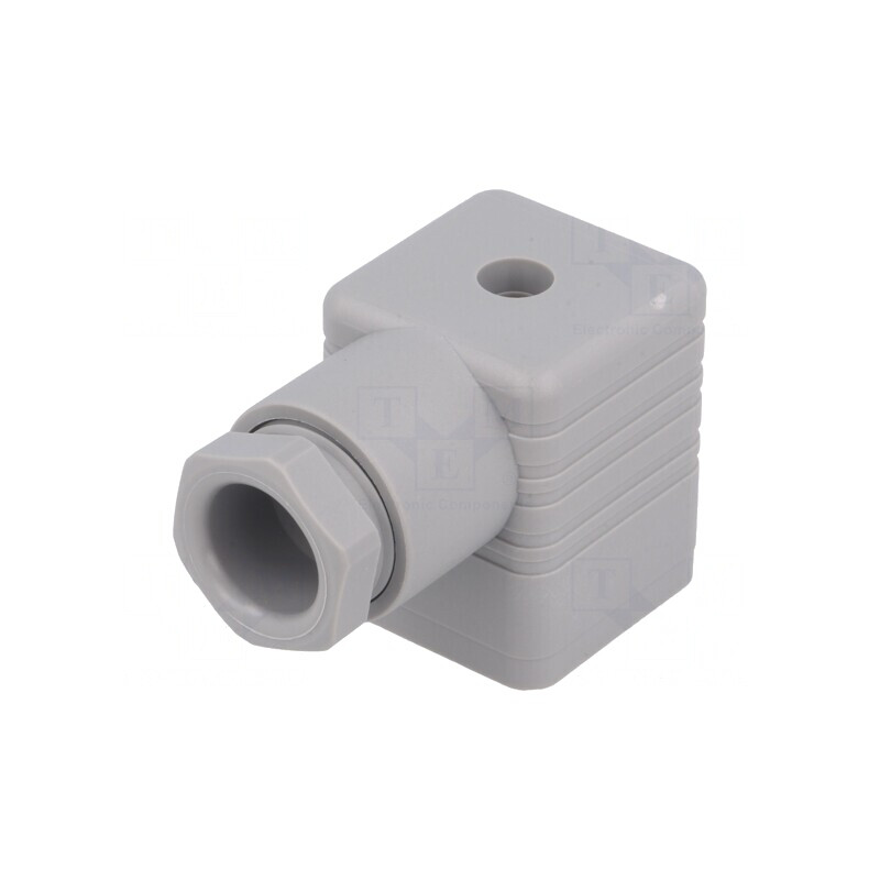 Conector Valvă Mufă 18mm 3 PIN 90° | Electronic-mag.ro | Componente Electronice