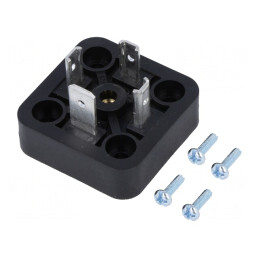Conector cu valvă soclu A 18mm tată PIN 4 16A | Electronic-mag.ro | Componente Electronice