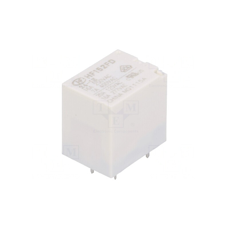Releu Electromagnetic SPST-NO 24VDC 20A 125VAC | Electronic-mag.ro | Componente Electronice