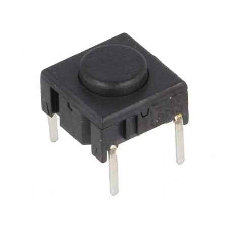 Microîntrerupător TACT SPST-NO 0,05A 24VDC THT | Electronic-mag.ro | Componente Electronice