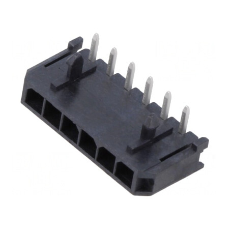 Soclu cablu-placă Micro-Fit 3.0 3mm 6 pini 5A | Electronic-mag.ro | Componente Electronice