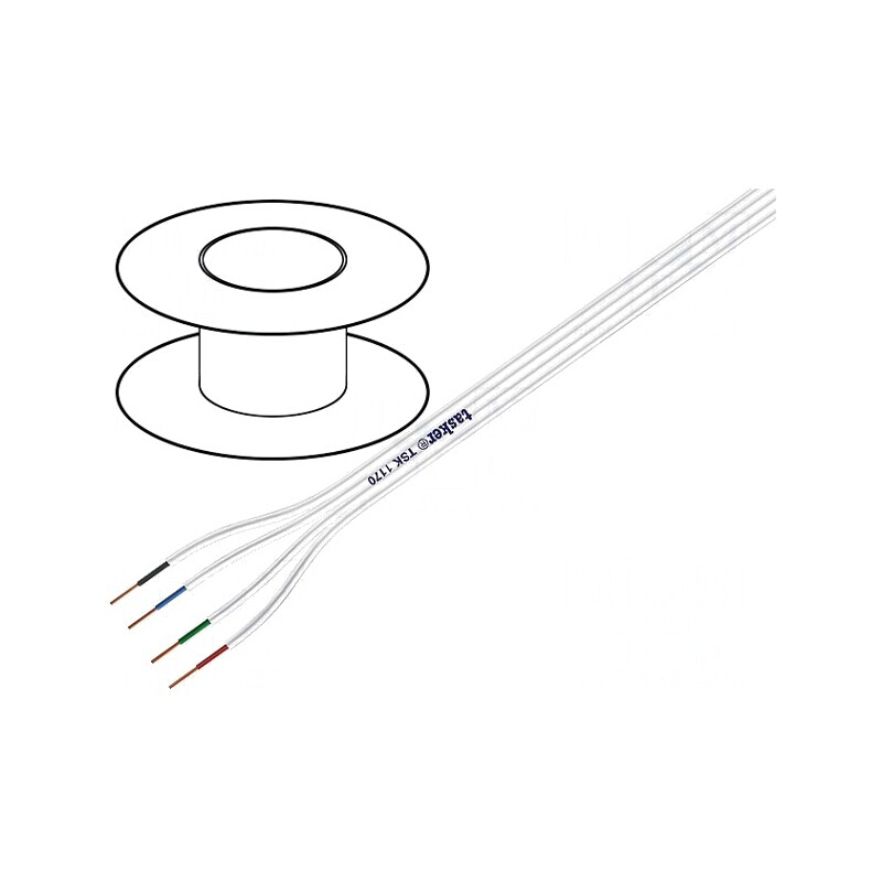 Cablu Echipament 4x0,22mm2 2,5x10mm | Electronic-mag.ro | Componente Electronice