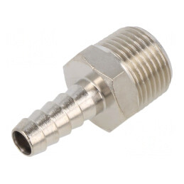 Racord push-in ştuţ alamă nichelată 3/8 8mm | Electronic-mag.ro | Componente Electronice