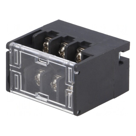 Regletă de conexiuni PCB 90° 7,62mm 6 piste 14A | Electronic-mag.ro | Componente Electronice