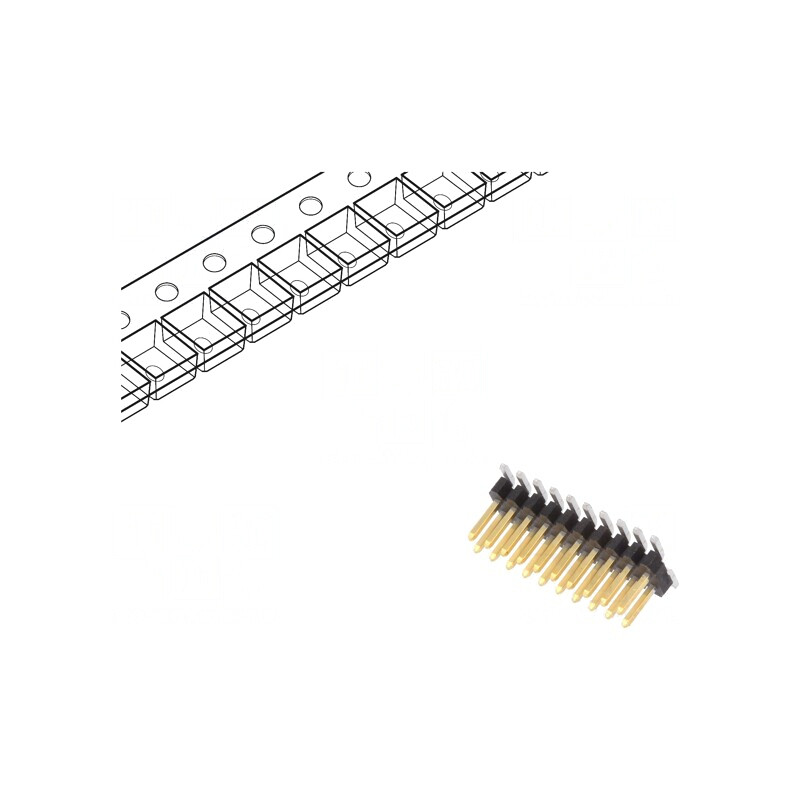 Conector pini tată 20 pini vertical SMT Minitek127® | Electronic-mag.ro | Componente Electronice Conector pini tată 20 pini vertical SMT Minitek127® | Electronic-mag.ro | Componente Electronice