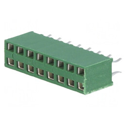 Soclu pini 16 pin drept 2,54mm THT 2x8 | Electronic-mag.ro | Componente Electronice