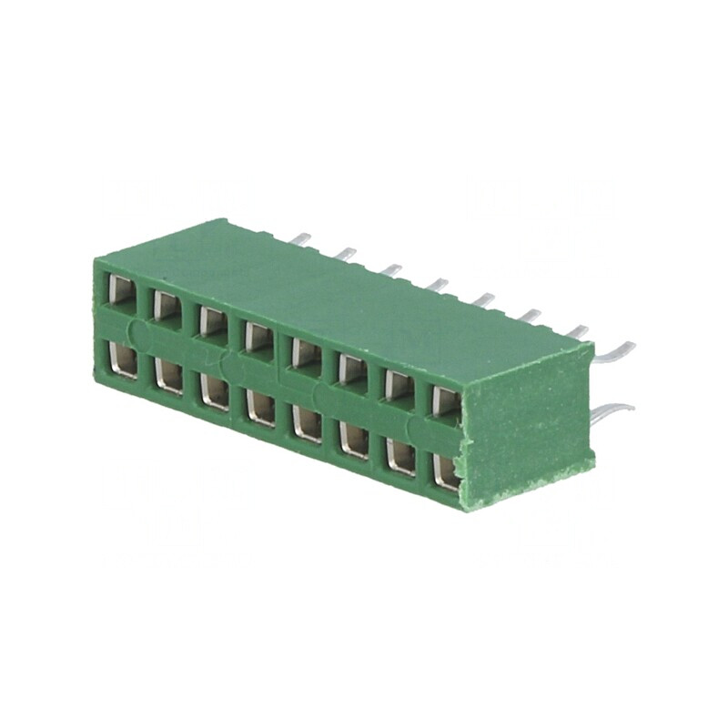 Soclu pini 16 pin drept 2,54mm THT 2x8 | Electronic-mag.ro | Componente Electronice
