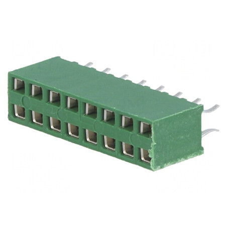 Soclu pini 16 pin drept 2,54mm THT 2x8 | Electronic-mag.ro | Componente Electronice