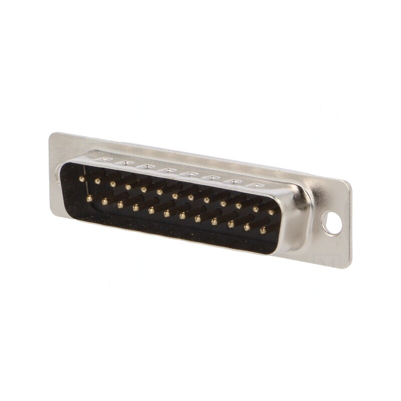 Conector D-Sub 25-Pin Tată pe Cablu Lipire 3A Gold Flash | Electronic-mag.ro | Componente Electronice