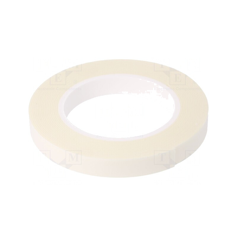 Bandă Dublu Adezivă Albă 15mm x 5,5m | Electronic-mag.ro | Componente Electronice