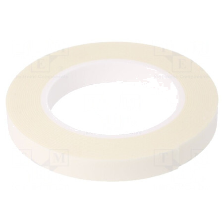 Bandă Dublu Adezivă Albă 15mm x 5,5m | Electronic-mag.ro | Componente Electronice