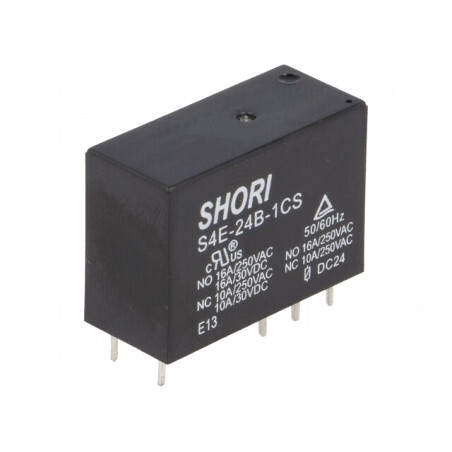 Releu Electromagnetic SPDT 24VDC 16A | Electronic-mag.ro | Componente Electronice