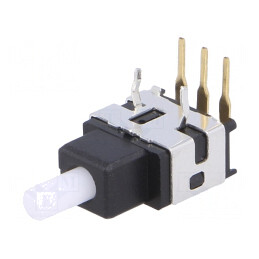 Comutator cu Apăsare 2 Pini 0,4A 28V AC/DC | Electronic-mag.ro | Componente Electronice