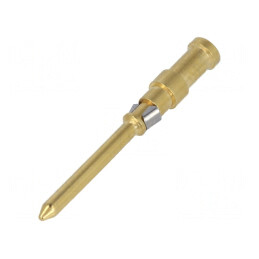 Pin tată aurit aliaj cupru nichelat 0,14-0,37mm2 10A | Electronic-mag.ro | Componente Electronice