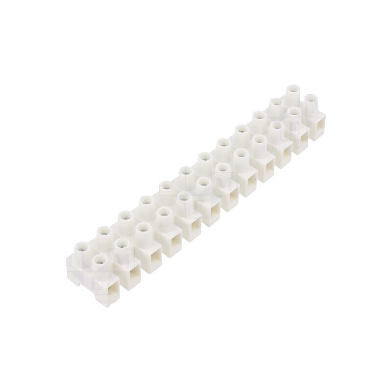 Regletă conexiuni terminal șurub 6mm2 400V 12 piste | Electronic-mag.ro | Componente Electronice Regletă conexiuni terminal șurub 6mm2 400V 12 piste | Electronic-mag.ro | Componente Electronice