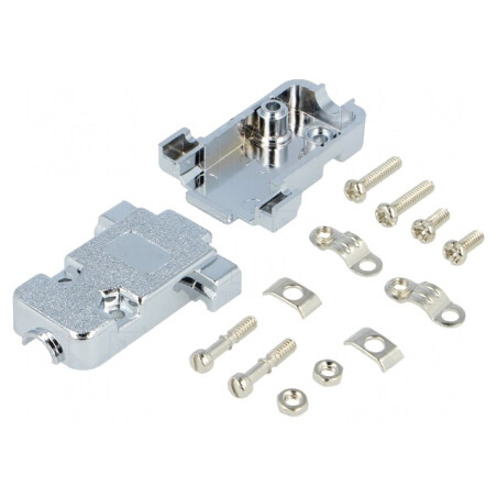 Carcasă pentru Conectori D-Sub 9pin și D-Sub HD 15pin | Electronic-mag.ro | Componente Electronice